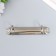 Clamping ring metal two rings diameter of the ring 3 cm cm 12.3 cm