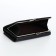 Women's wallet on magnets, black color