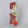 Jewelry decoration "Festive Donut" (set 3 pcs) 7x8 cm, mix
