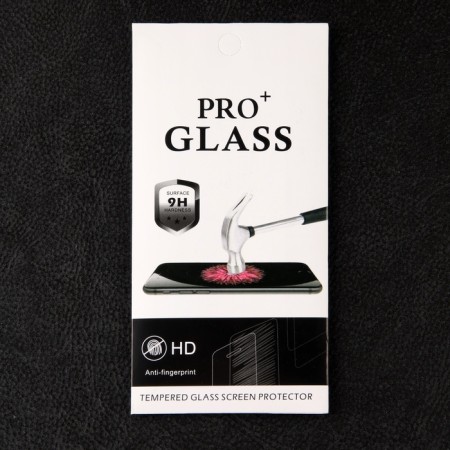 Protective glass for iPhone 14 Pro, 9h, 0.33 mm, black frame-2