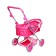Winter doll stroller, with a bag, handle is regulated, a metal frame, mix