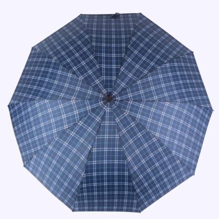 Umbrella - a semiautomatic “cage” cane, 10 spokes, r = 60 cm, color mix-14