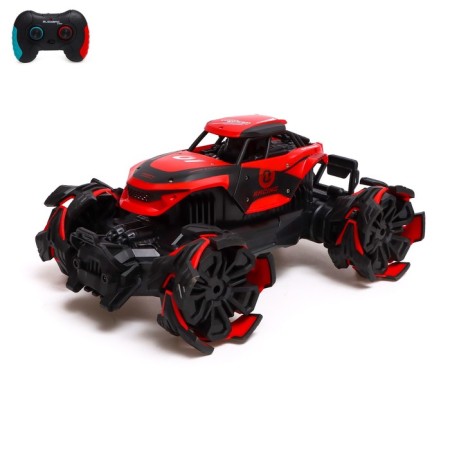 Jeep radio -controlled Shocking, 1:12, 20 km/h, 4WD all -wheel drive, red color red
