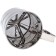 ATLANTIS flour sieve, chrome color