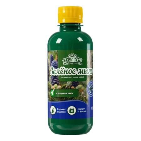 Green soap with fir extract, "Ivanovo", 0.25 liters-3
