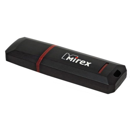 Flashka Mirex Knight Black, 64 GB, USB2.0, Thu up to 25 MB/s, PLO up to 15 MB/s, black