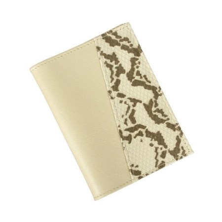 Cover for autoDocations and passports, beige color