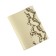 Cover for autoDocations and passports, beige color
