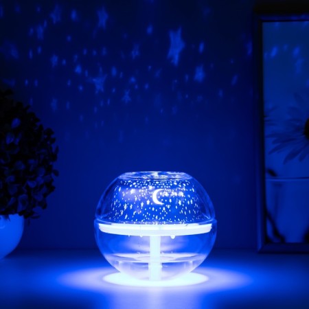 Night-designer with humidifier Cosmos LED USB AKB 13.5x13.5x1.5 cm Risalux-5