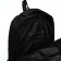 Youth backpack from textiles, 2 lightning departments, 4 pockets, black/orange color