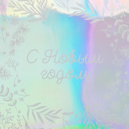 Holographic package "New Year's Eve", L 31 x 40 x 11.5 cm, New Year-3