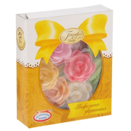 Set of confectionery "Waffele decorations with sprinkles", 17.2 g, mix-7