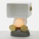 Luminaire-Column "Space" LED USB gray 35x25x47cm Risalux