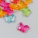 Beads for creativity plastic "Butterflies" Transparent color set 25 grams 0.8x2.2x1.8 cm