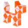 Puzzle "Snake", Orange color
