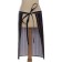 Apron Ethel "strip" 70 x66 cm, 100% p/e