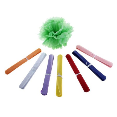Paper Suspension "Festive ball", d = 30 cm, color mix
