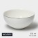 Porcelain salad Magistro la Perle, 600 ml, D = 15 cm, white color