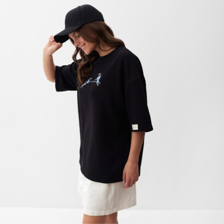 Women's T -shirt MIST MOON, Black, R. 50-8