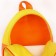 Baby backpack, leatherette, 23x21x10 cm, "beloved heroes", parrot Kesha