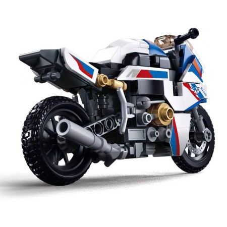 Designer motorcycle Sluban Models, 242 details, 6+-2