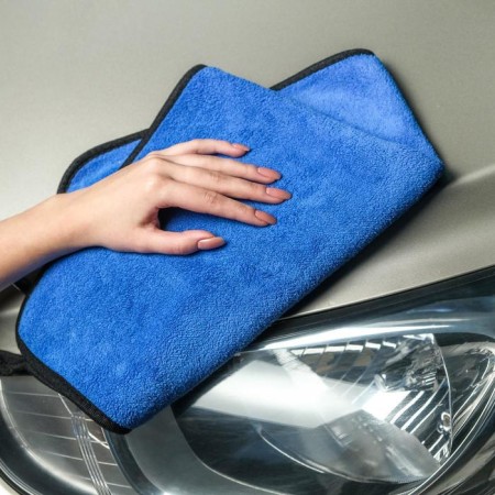 A car for washing car, carTage, microfiber, 400 g/m², 40 × 60 sm, blue-gray-2