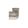 STM square, 1 "x 3/4", internal carving, nickelly brass
