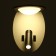Sconces 85106/2 LED 5+3W 4000k White-black 13x15x20 cm