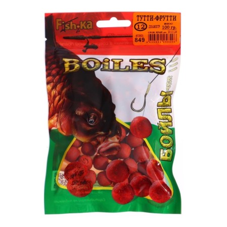 Boilles Fish.ka Tutti-Frutti, 12 mm, 100 g