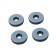 Furniture round tundra, d = 30 mm, 4 pcs., Polymer, gray color