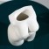 Toothpet stand "Women's Body", white