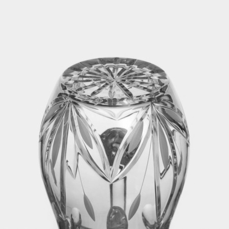 Crystal jug with a lid "reeds", 1 l-4
