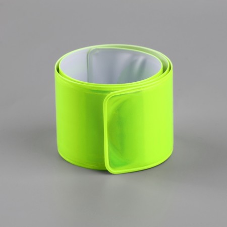 Reflective slap score, self-fixed, 3 × 30 cm, light green color-2