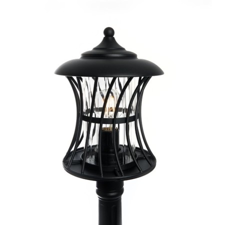 Sadovo-park lamp Feron PL526, IP44, E27, 60 W, 200x200x1022 mm, black color-5