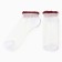 Women's socks glass minku color lilac/white, size 36-37 (23 cm)