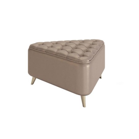 Pouf Trio 680x610x440 eco -leather bronze