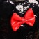 Baby backpack with sequins, 27 cm x 23 cm x 10 cm, "mouse with a bow", Minnie Mouse
