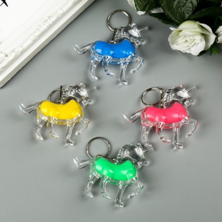 Light light on the unicorn ring flashes mix 6x2x6.5 cm