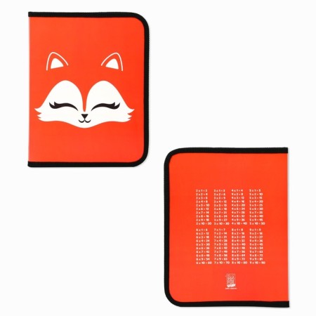A5 notebook folder on the zipper around the plastic PM-A5-04 Virgin "September 1: Fox"-1