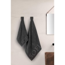 Terry towel Sofi de Marko Sofi, 450 gr, size 100x150 cm, color anthracite