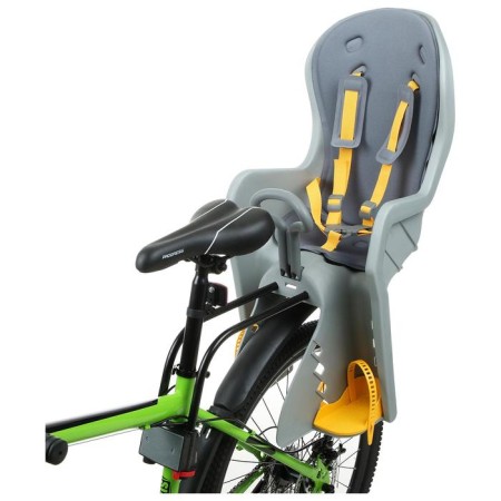 Rnoval bell bQ-9-1 with a handle, fastening on the frame, color gray color-1
