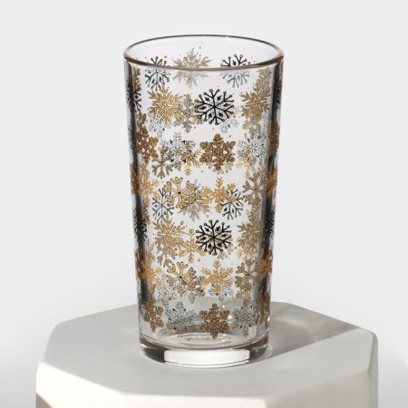 A set of glasses "Snowflakes", glass, 230 ml, 6 pcs-1
