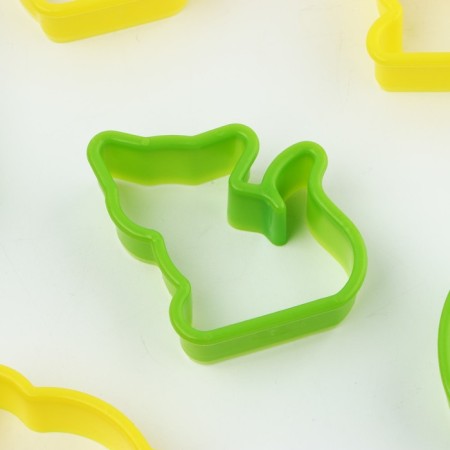 Forms for baking cookies "Merry Farm", 8 pcs, plastic-5