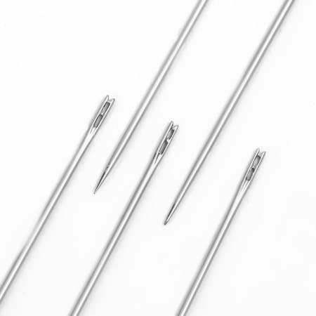 Sewing needles “Assorted”, D = 0.76 mm, 3.6 - 4.2 cm, auto -shift, 12 pcs-1