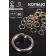 Connective ring 0.5 × 5 mm (set 50 g, ± 1100 pcs.) SM-973, color gold