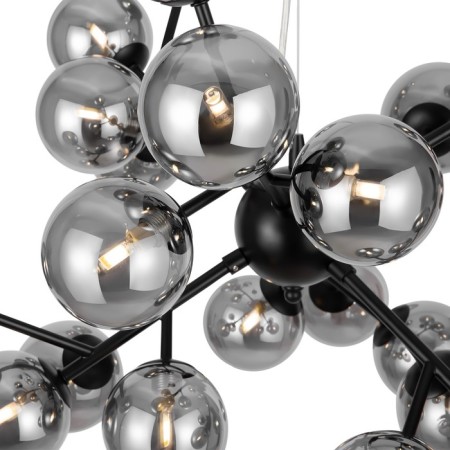 Suspension lamp Maytoni Mod545PL-24B, 24XG9, 28W, 65x65x146.5 cm, Black color-1
