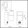 Faced wall lamp with an IP44 1x7W movement sensor