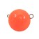 Cargo Cheburashka painted collapsible Yaman 5 pcs., 60 g, orange