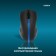 Mouse call 615MW black/blue optical (1200DPI) wireless USB for laptop (3but)