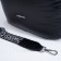 Luggage bag, external pocket, long belt, black color